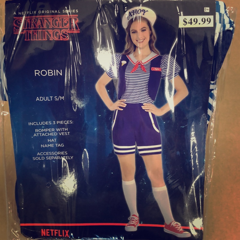 Stranger Things Women’s Robin Costume! New!